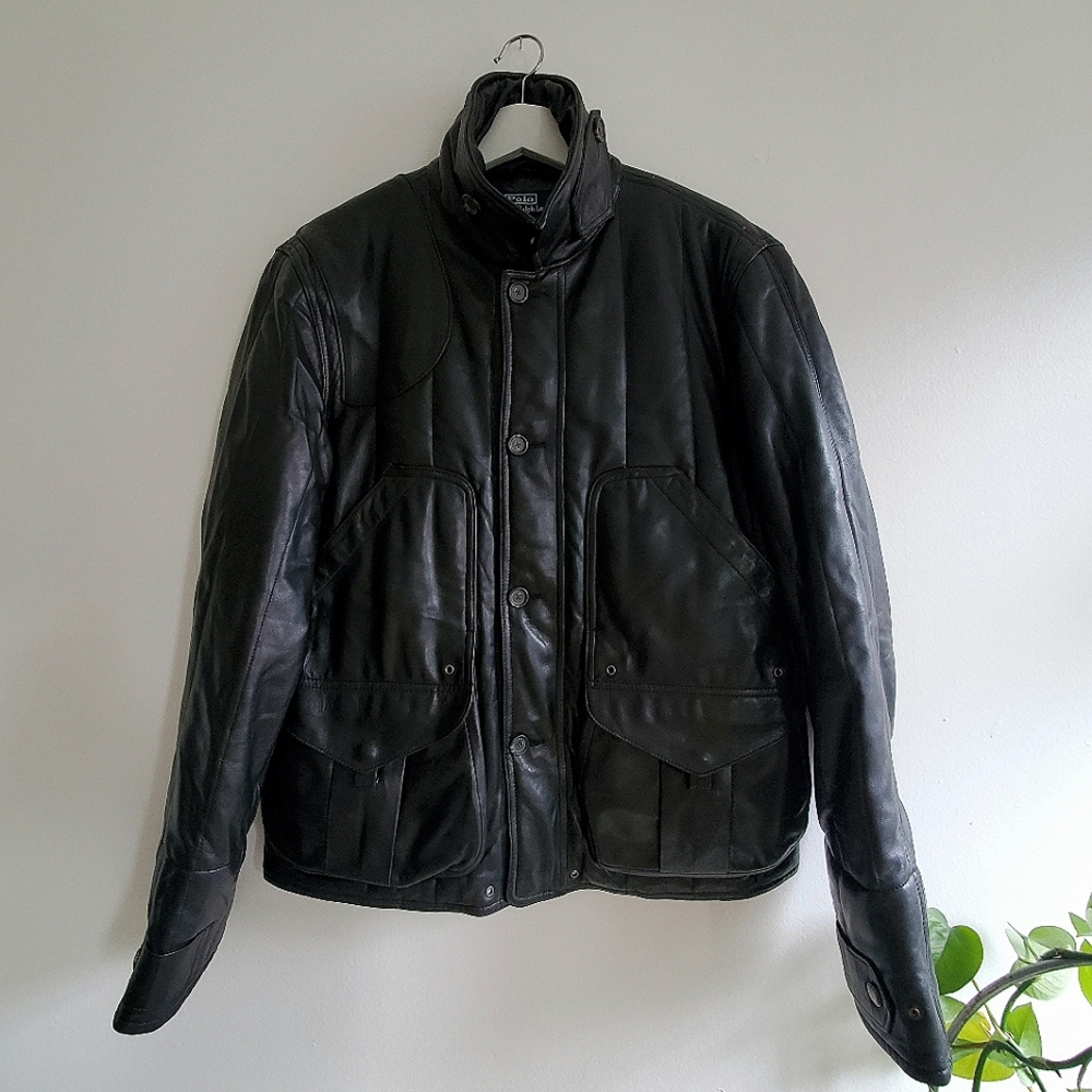 POLO by Ralph Lauren Quilted Leather Jacket